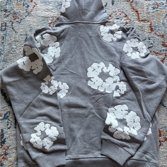 Denim tears the cotton wreath sweatshirt Grey - Picture 2 of 4